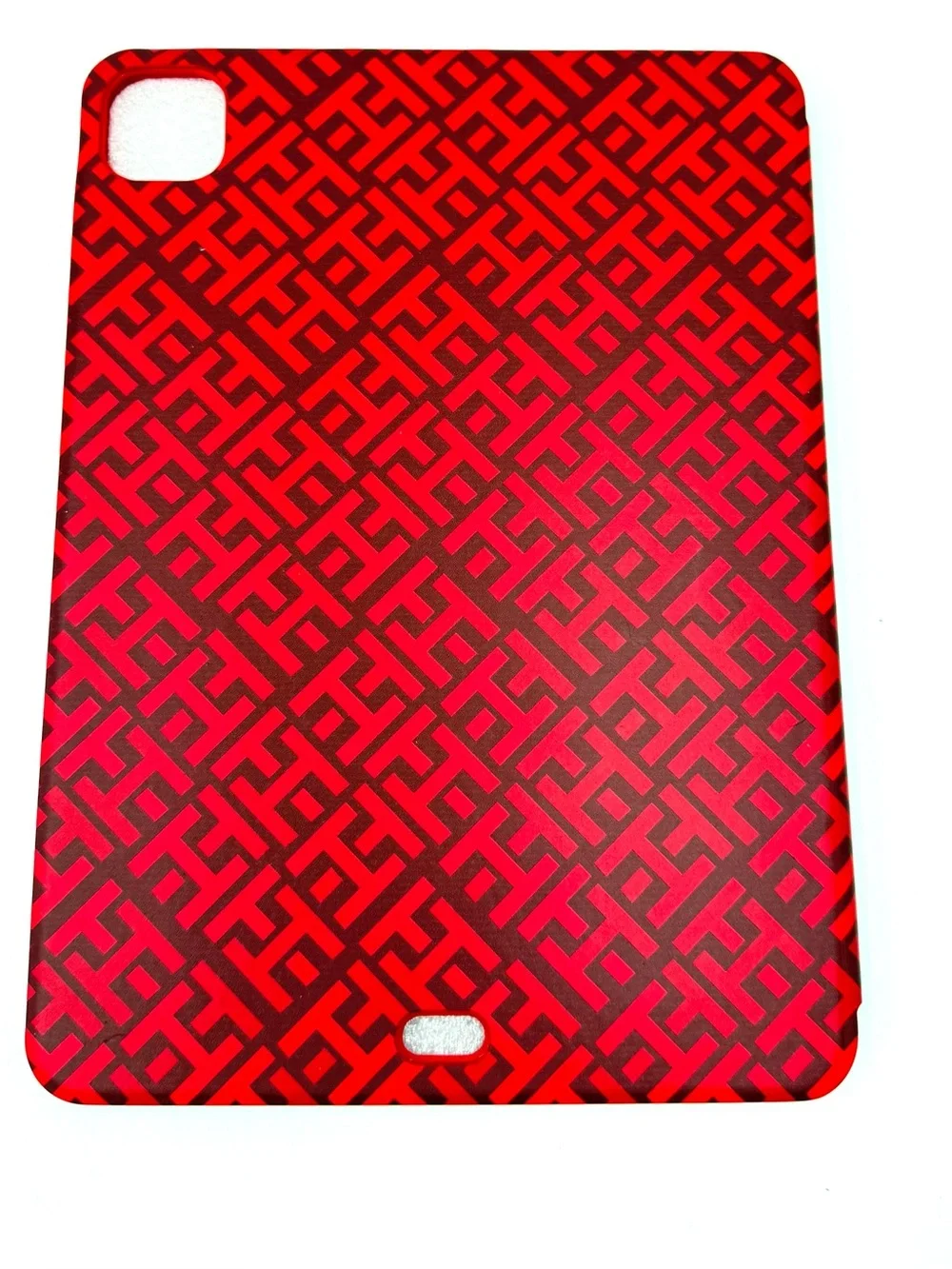 NIB Tommy Hilfiger Red and Black Geometric Tablet Sleeve (B0004)